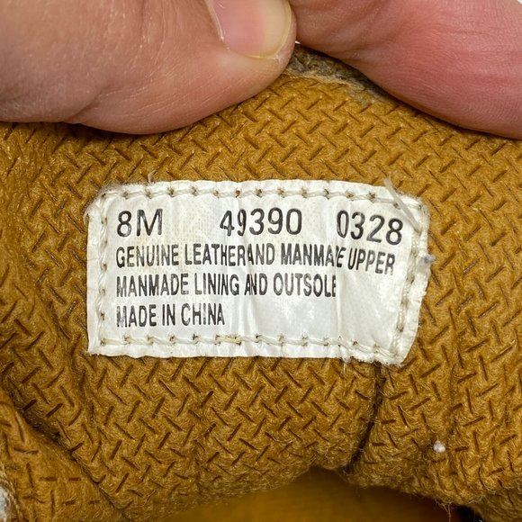 Timberland Waterproof Ankle Boots Hiking Outdoor Genuine Leather Shoes Size 8M - Picture 14 of 15